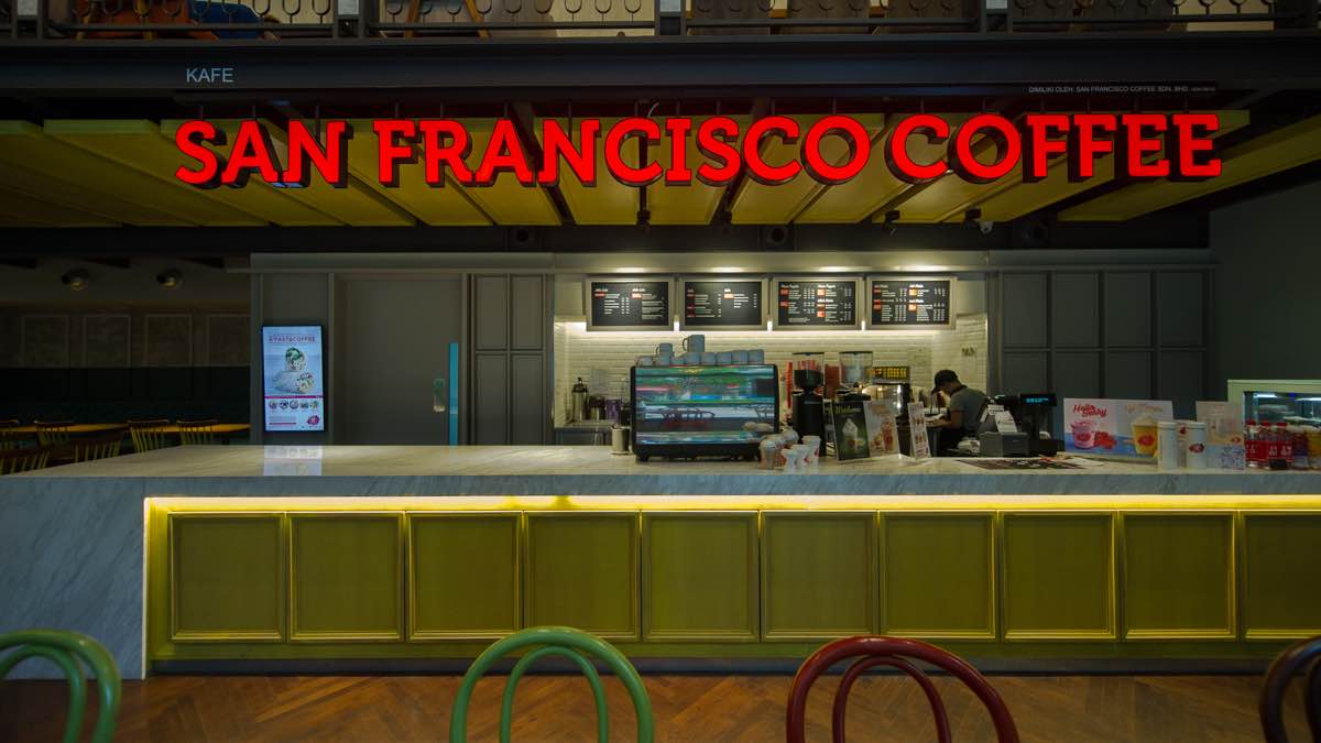 San Francisco Coffee @ Arcoris Mont Kiara
